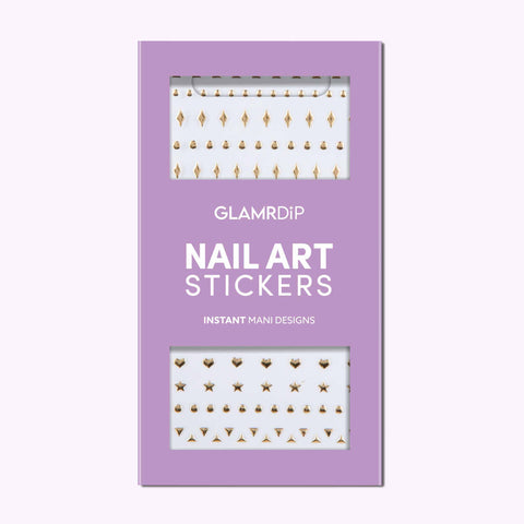 Gold Jewels - Mani Art