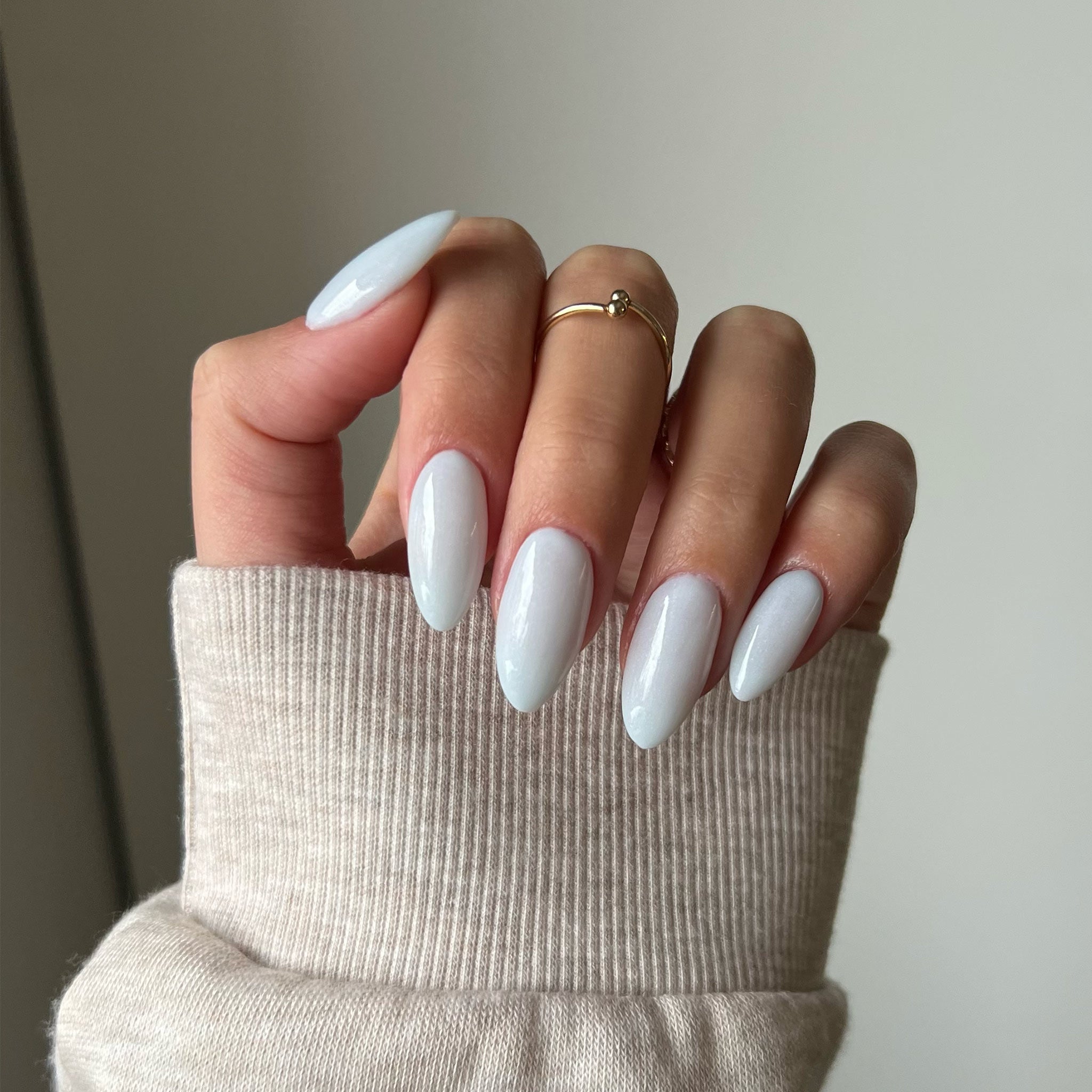 Vibes Baby Blue Nail Powder | Soft Summer Nail Designs | GLAMRDiP